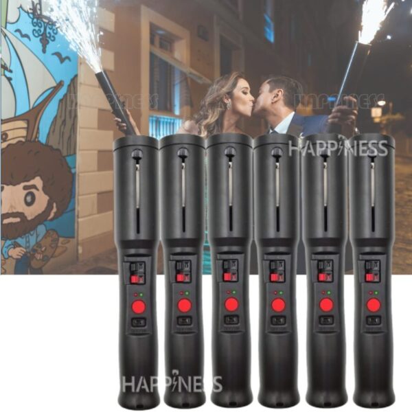 Handheld Cold Pyro Stage Fountain Machine Cold Sparklers Firing System For Wedding